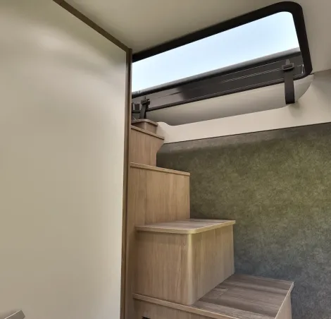 Campervan staircase