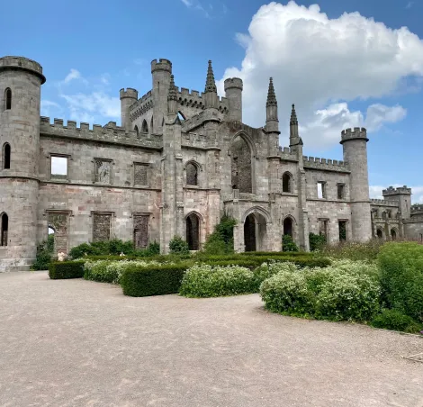 The stunning Lowther Castle & Gardens