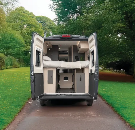 The rear of the Xplore CV X9