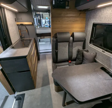 Inside the Adria Supertwin 700