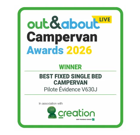 Best fixed single bed campervan award winner