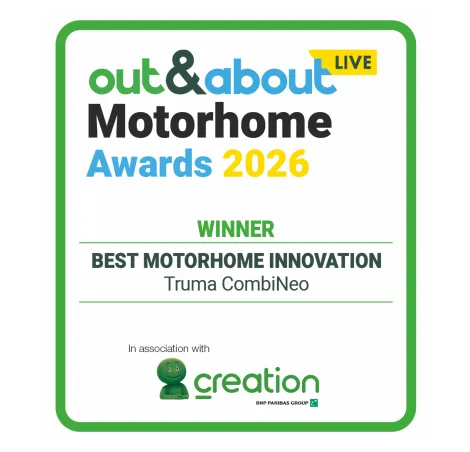 Best motorhome innovation award winner 2026