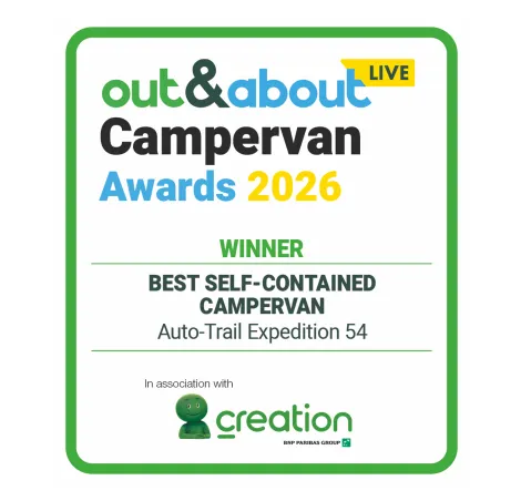 Best self-contained campervan award winner 2026