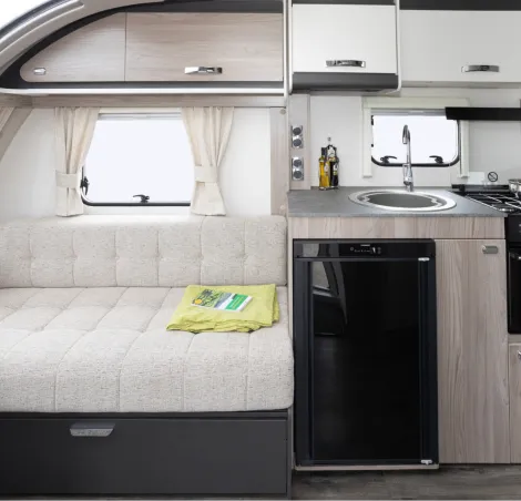 Inside the Sprite Alpine 4 DB