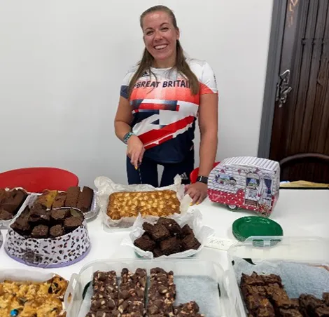 PARALYMPIC CHAMPION HANNAH COCKROFT