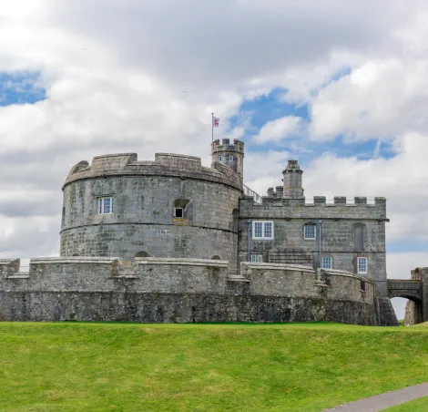 Pendennis Castle is a breathtaking views