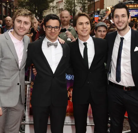 The Inbetweeners crew at an event