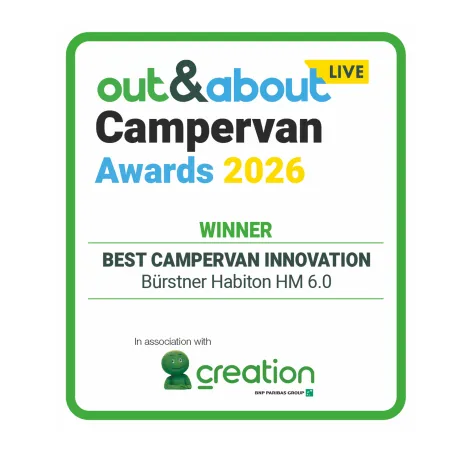 Best Campervan Innovation award 2026 winner