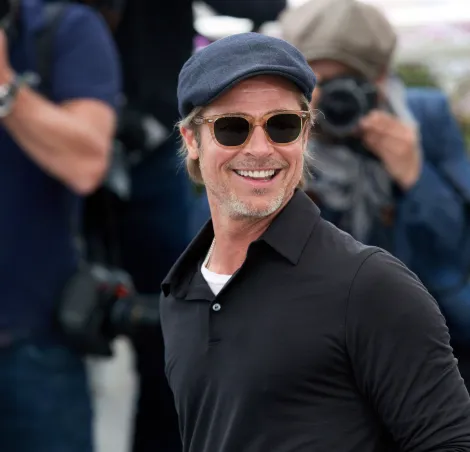 Film star Brad Pitt portrayed a man living in a caravan in the film Snatch