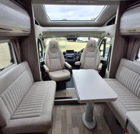 Coachman Avventura 565 lounge has a different feel to the Travel Master and Sportivo models