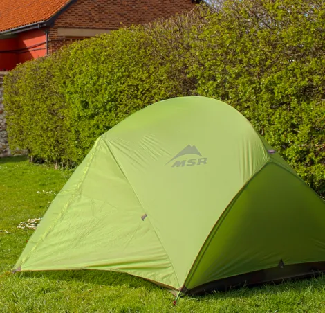 Geodesic tent