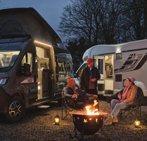 Ace motorhome and campervan