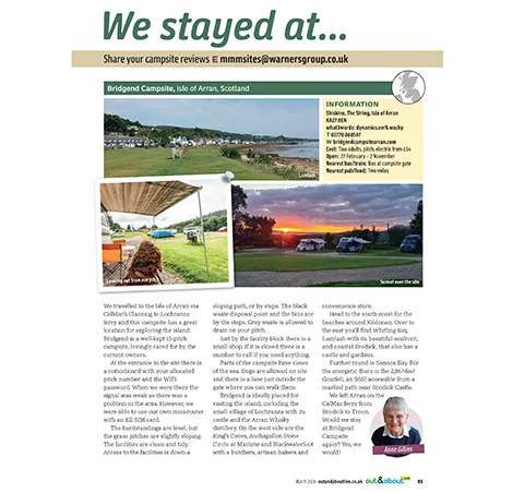 MMM Campsite Review