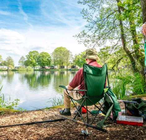 Campsites with fishing