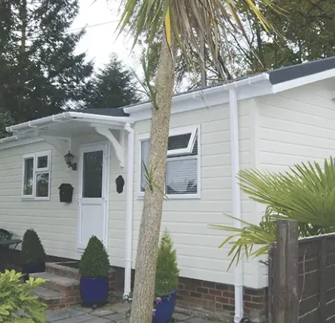 Park home exterior