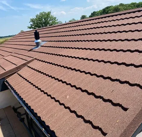 Park home roof
