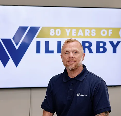 Willerby team member Glenn Craig