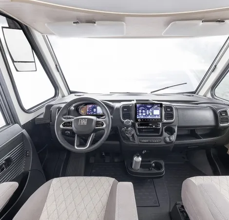 Dethleffs Globebus Active A-class motorhome cab