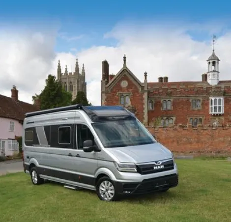 The Adria Twin Max high-top campervan