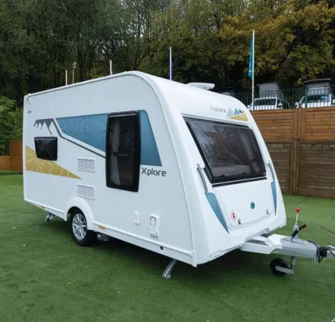 The Xplore 304 caravan (photo courtesy of Richard Chapman)
