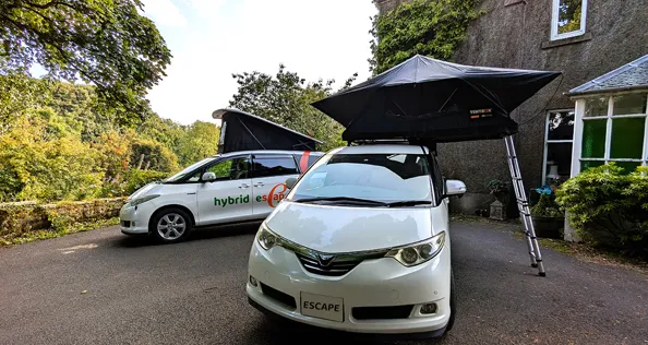 Hybrid campervan models