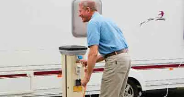 Caravan hook up - avoid tripping the campsite's power supply to your caravan
