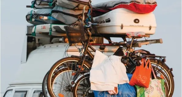 Overloading a van