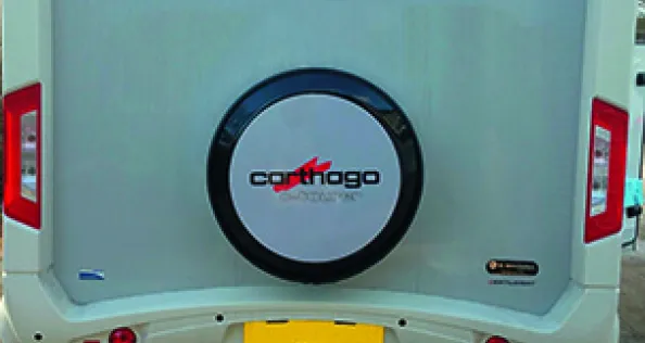 Spare wheel carrier, photo credit: Nigel Charles