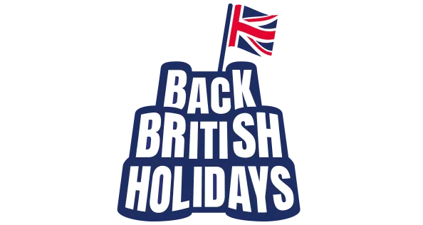 Back British Holidays campaign logo is a sandcastle shape