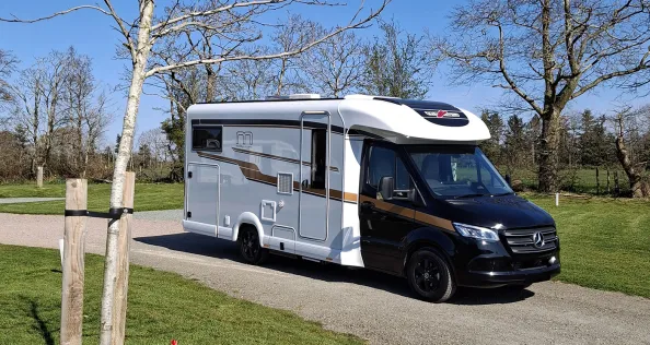 Exterior of the Malibu T450 RB-LE Lightweight motorhome