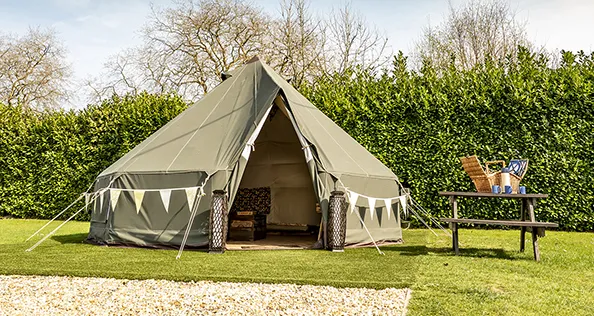 South Lytchett bell tent