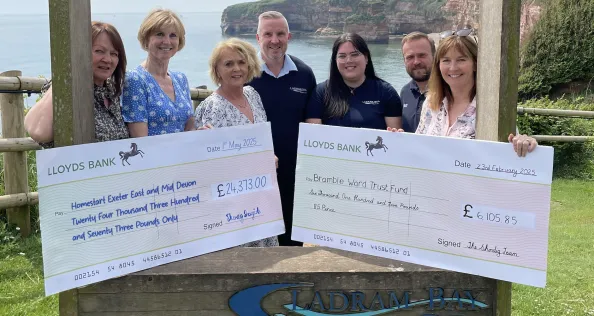 Ladram Bay raises £30,000 thumbnail