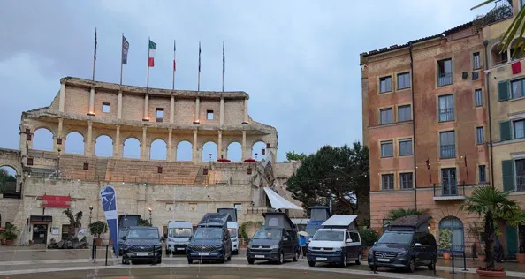 Westfalia campervan launch at Europa Park