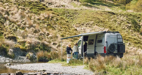 A Project Yonder Freedom 4X campervan off-grid camping