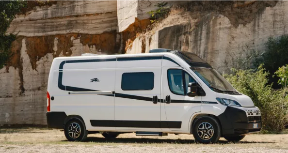 A Laika campervan
