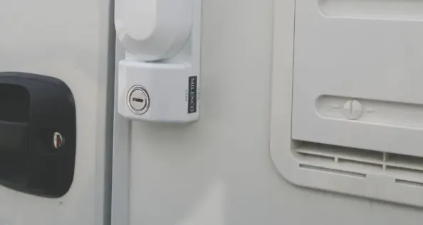 Motorhome wheel lock