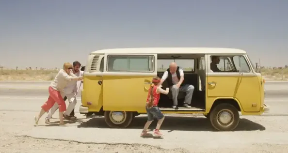 Little Miss Sunshine campervan
