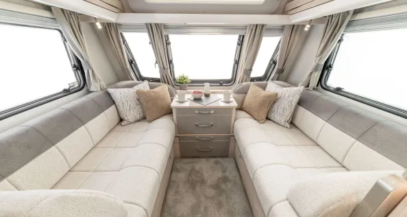 The lounge of the elddis crusader aurora