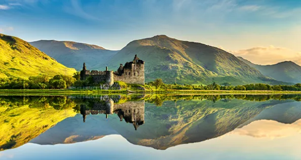 Kilchurn castle on Loch Awe