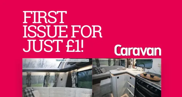 image of the inside of a caravan magazine