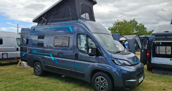 Orange Campers Trouvaille Option 2 Shower campervan exterior