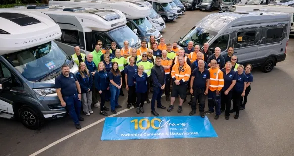 Yorkshire Caravan and Motorhome team photo