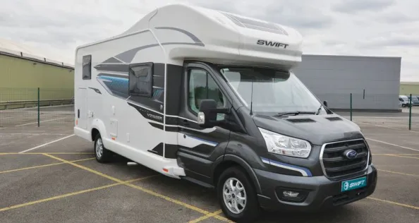 The Swift Voyager 485 overcab motorhome
