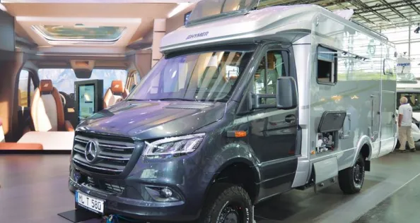 The Hymer ML-T 580 4x4 motorhome