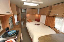 chausson motorhome bed